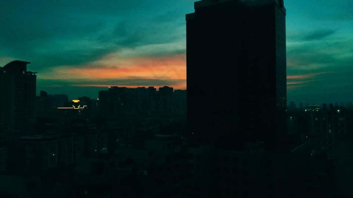 神秘天空摄影图