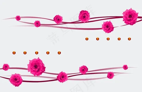 红玫瑰移门图片