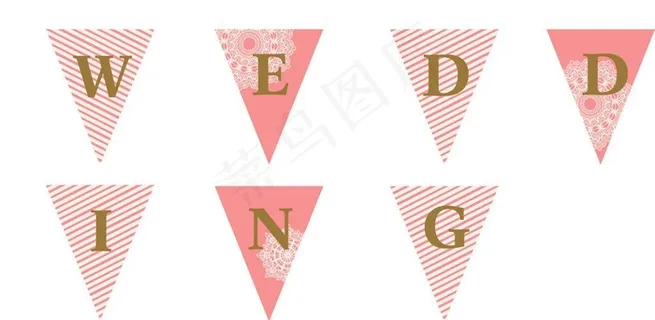 wedding旗帜图片