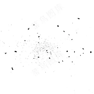 梦幻的装饰粒子和碎片背景PS笔刷