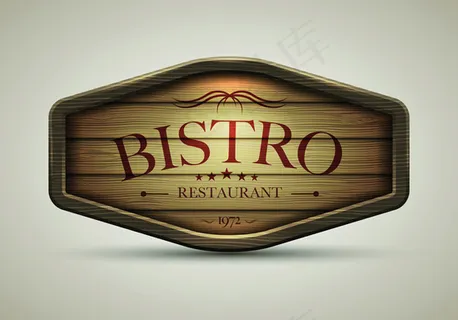 木制招牌矢量素材 木制招牌矢量素材