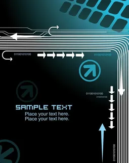 蓝色箭头背景图片 蓝色箭头背景图片