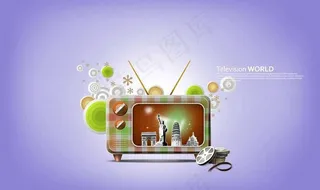 创意电视图片