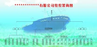 公司组织结构图图片