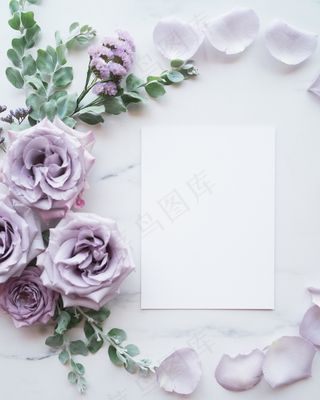 简约小清新文艺风插花静物摆拍背景