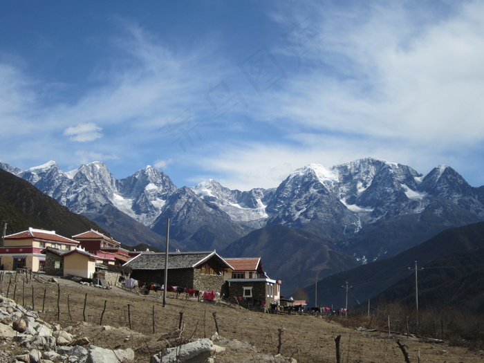 雪山风景图片