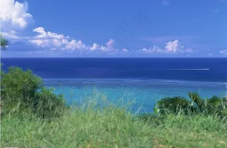 蔚蓝的大海图片