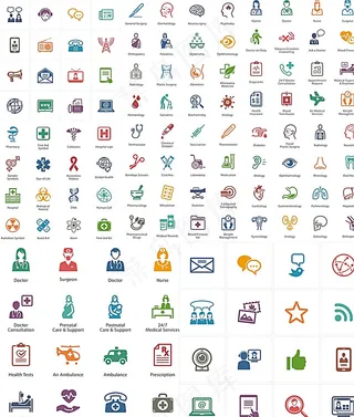 生活医疗图标图片