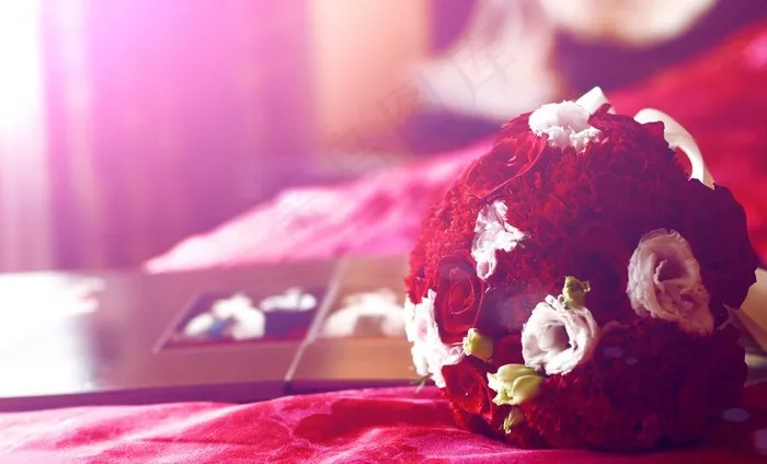 新娘手捧花图片