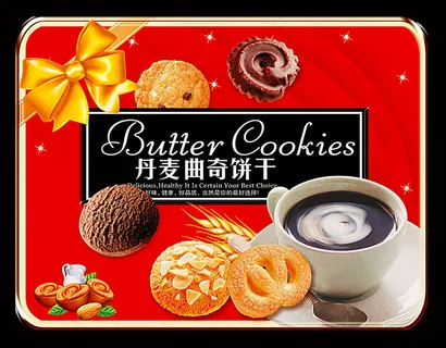 曲奇饼干包装 曲奇饼干包装