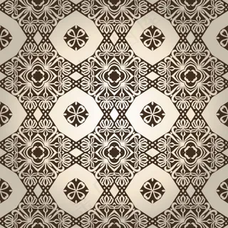 精美花纹底纹图案01—矢量素材