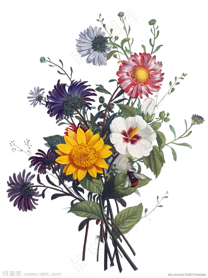 一束花鲜花礼品花花饰百花捧花