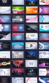 创意名片模板矢量素材