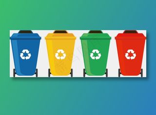 垃圾分类垃圾箱