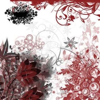 一组树叶笔刷 HQ&nb...