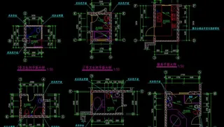 观澜别墅卫生间大样