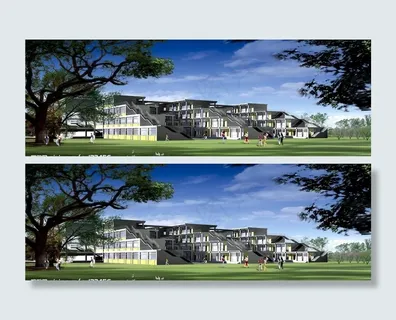 南充地产效果图分层素材图片 南充地产效果图分层素材图片