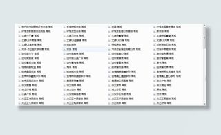 平面设计淘宝美工常用字体大全