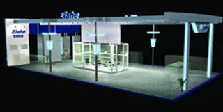 大型展厅设计3D模型图