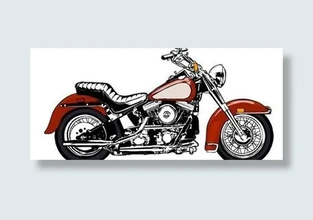 酷趋势摩托车矢量