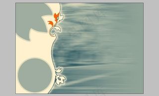 海的颜色 相框边框图片