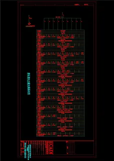 非标电力柜cad素材 非标电力柜cad素材