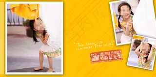 儿童相册模板模板下载