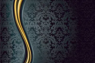 典雅同心圆纹样背景矢量素材