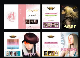 andy造型价目表 美发消费指图片