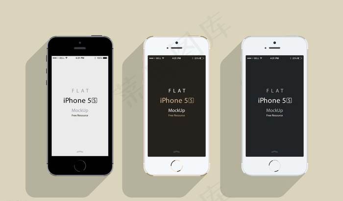 iphone5s设计图片psd模版下载