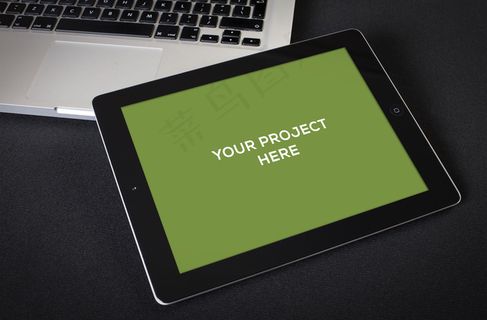 电脑手机ui界面智能贴图样机psd...