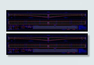 主桥箱梁一般构造图cad图纸