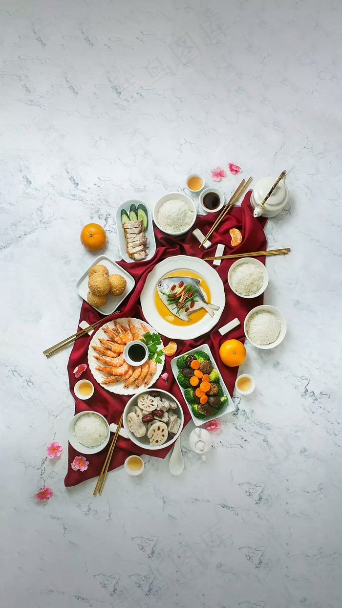 美食鱼虾高清摄影图片