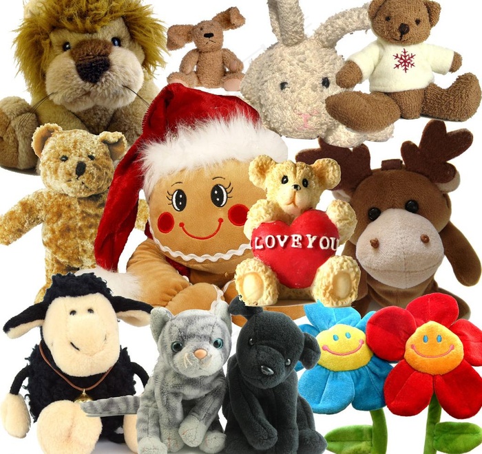 毛绒玩具公仔图片