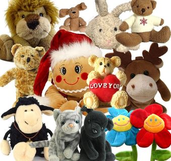 毛绒玩具公仔图片