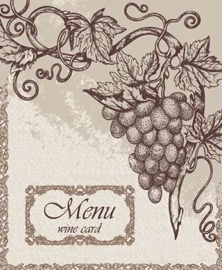 葡萄矢量素材图片