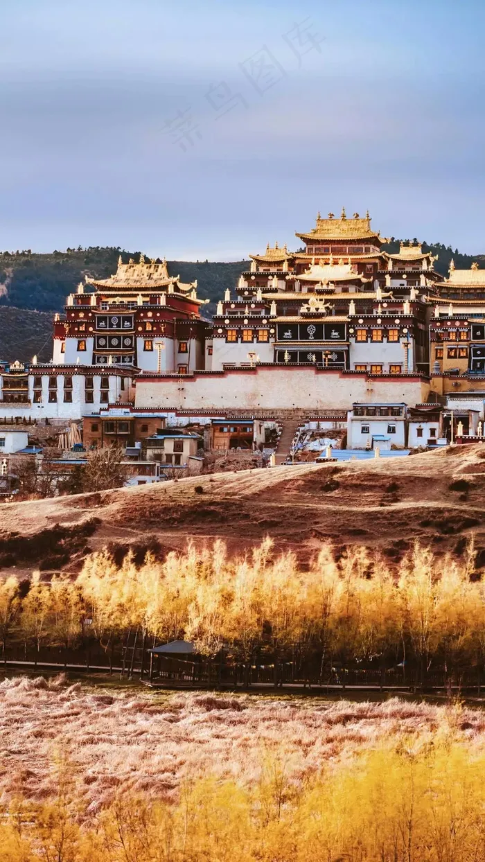 西藏建筑高清摄影图片