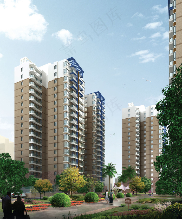楼盘效果图图片