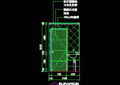商务套房详图、宾馆实例cad详图素...