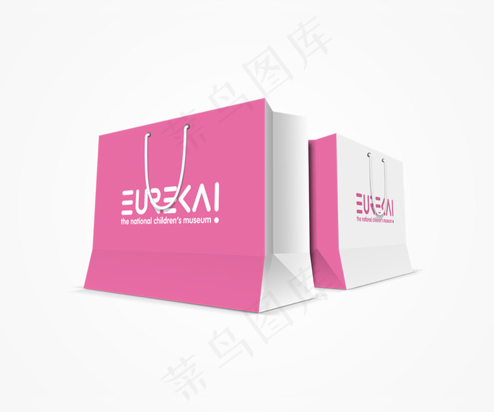 双色时尚手提袋