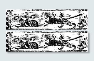 古代人物图案 中国传统图案_387