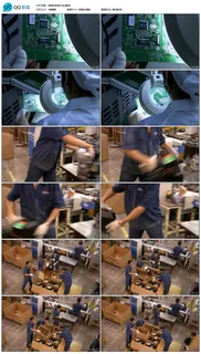 实拍电子科技检验打包高清视频