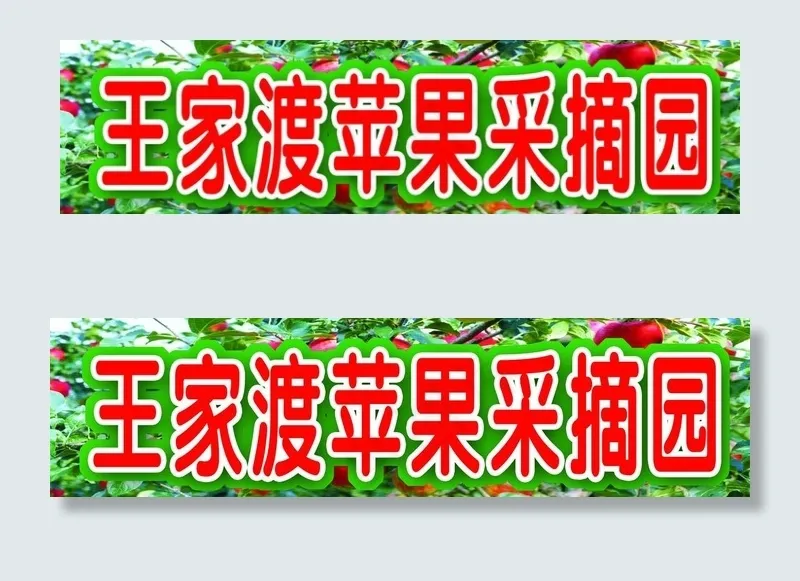 采摘广告图片(5039X1575(DPI:40))psd模版下载