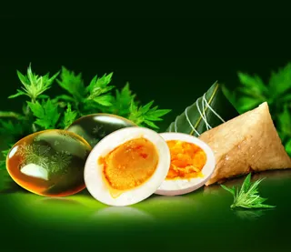 端午节 粽子 皮蛋  盐蛋