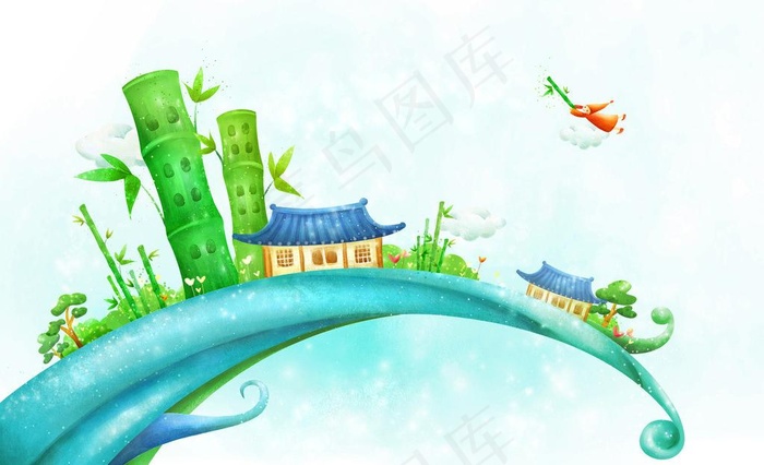 童话绘画图片