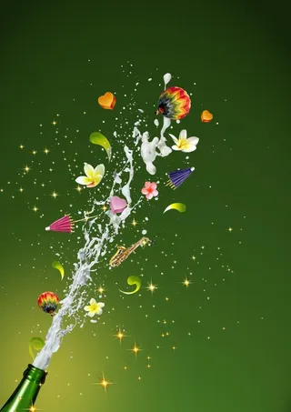 啤酒礼炮设计图片