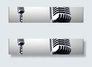 怀旧麦克风d素材1