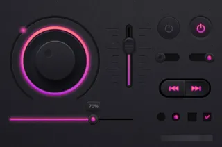 音乐播放器免费UI套件