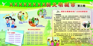 创文明宣传栏图片
