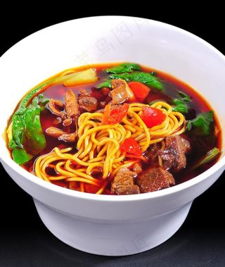 牛肉面图片